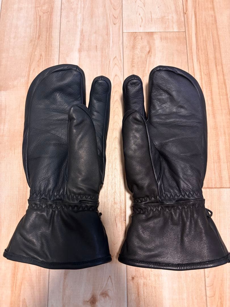HESTRA 3-FINGER FULL LEATHER サイズ8