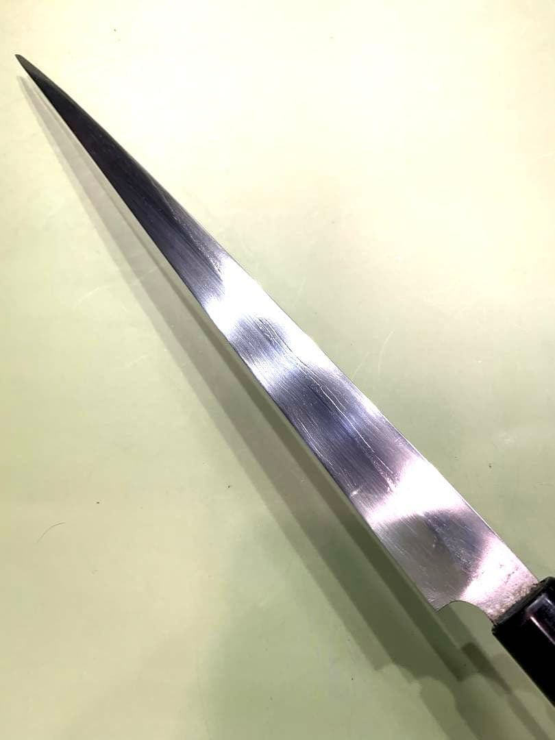 正本　柳刃包丁　刃渡り25.5cm