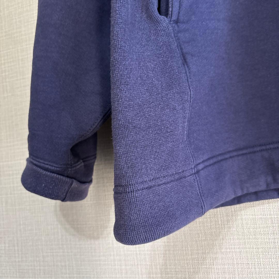 最終価格 ラッセル フーディ 90s USA NAVY XL ナス紺 フェード