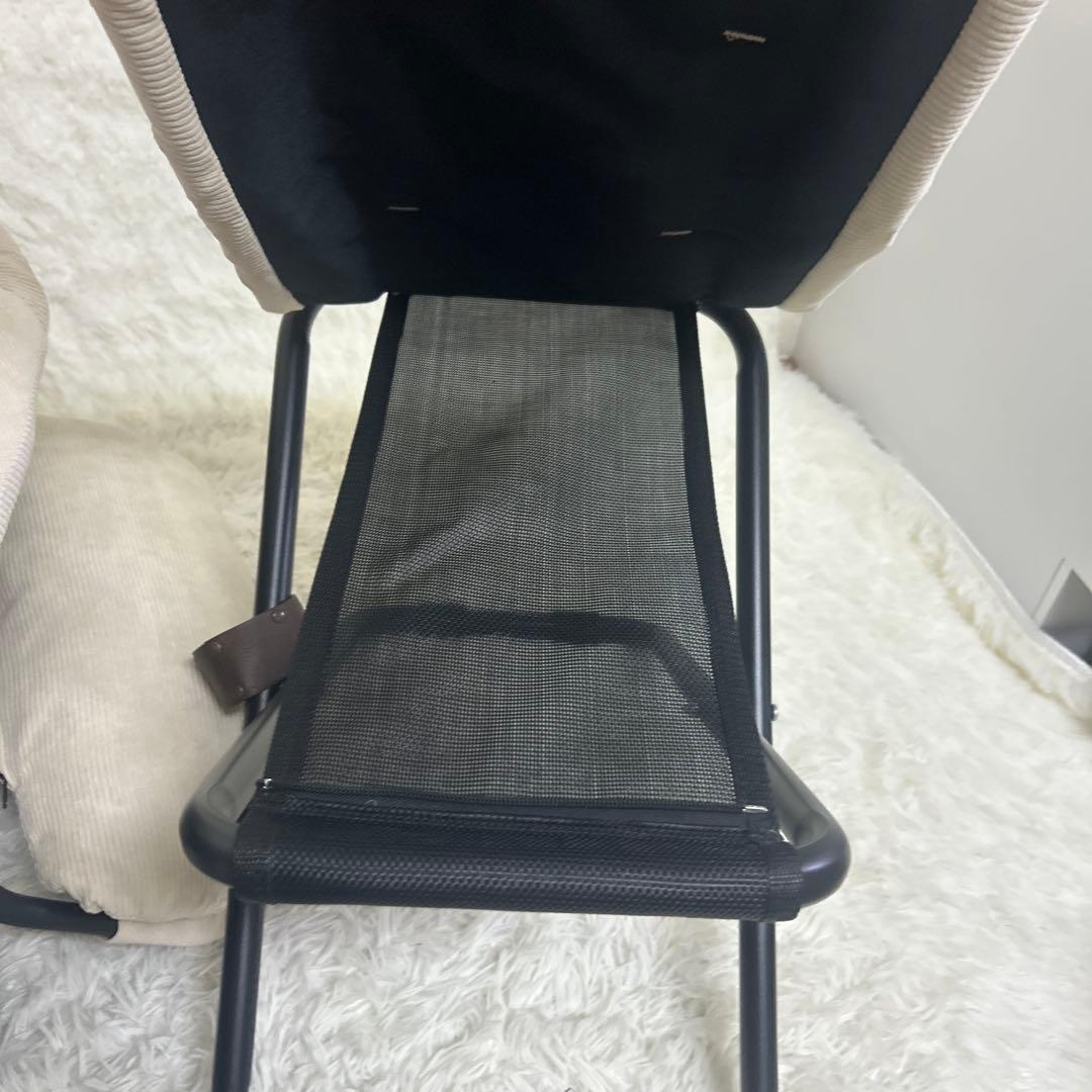 【ひなたライフ】2wayフォールディングチェア,オットマン,クッション3点セット