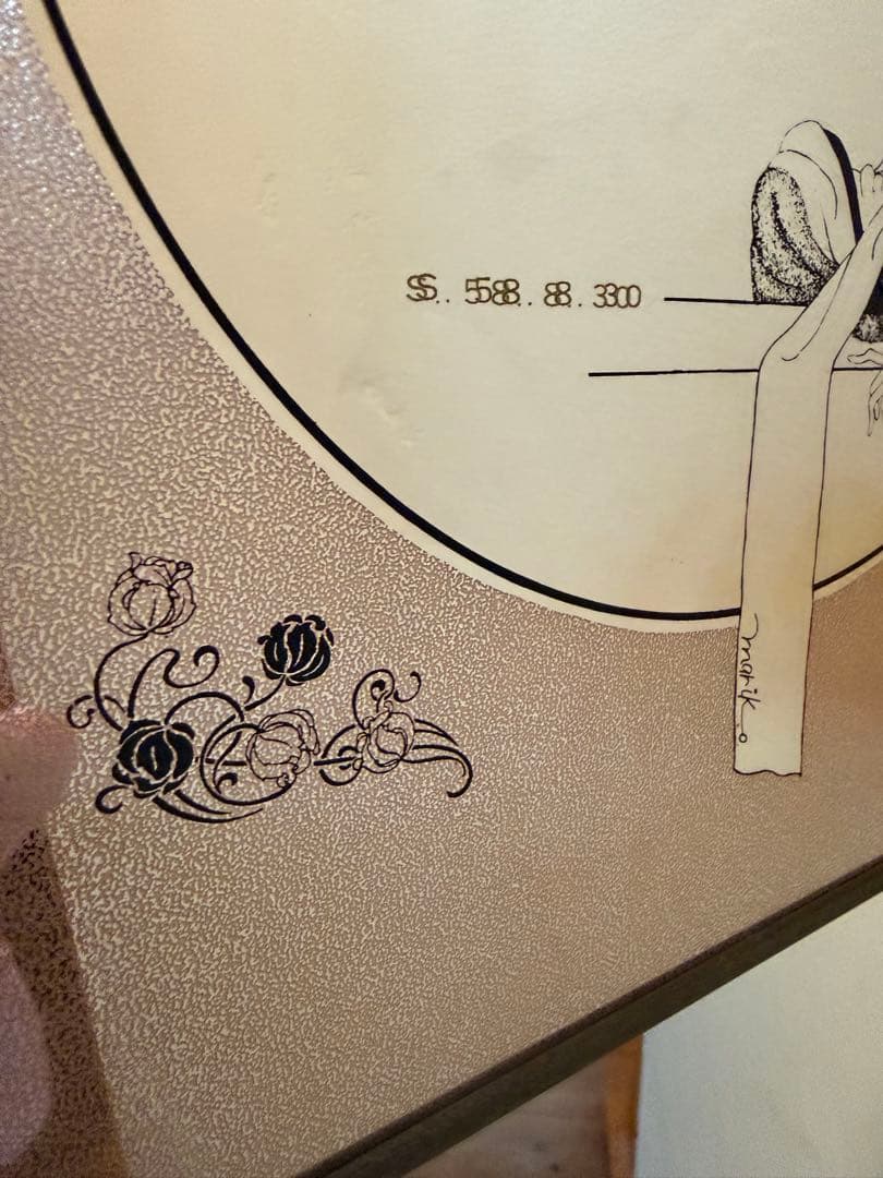 Mariko ヴィンテージ パブミラー ディスプレイ　ビンテージ　昭和58年