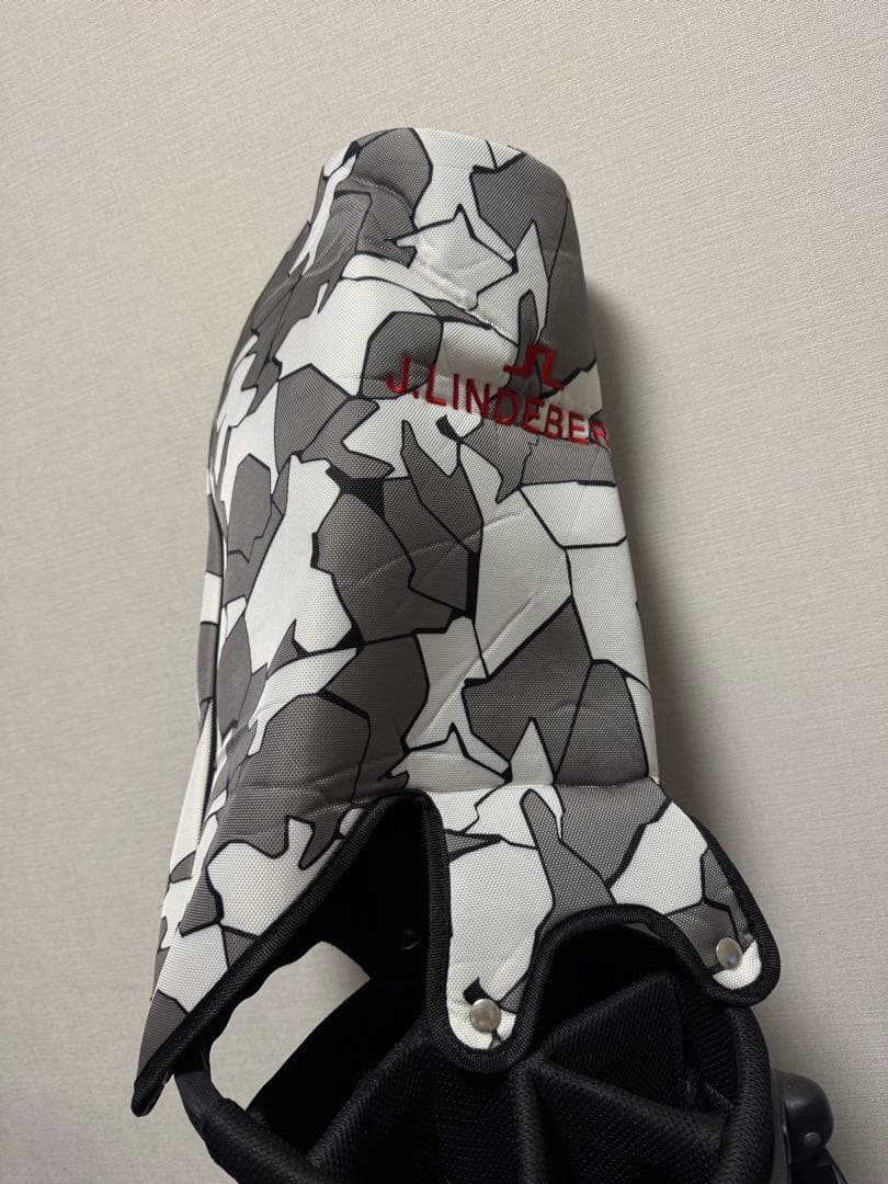 J.LINDEBERG スタンド式 キャディバッグ カモフラ柄