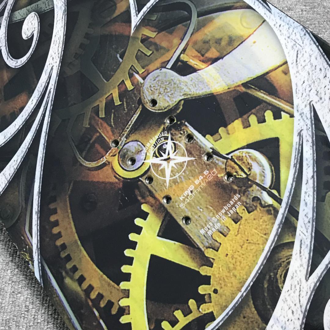 定価10万超■美品■MOSS KING 154.5cm メンズ スノーボード