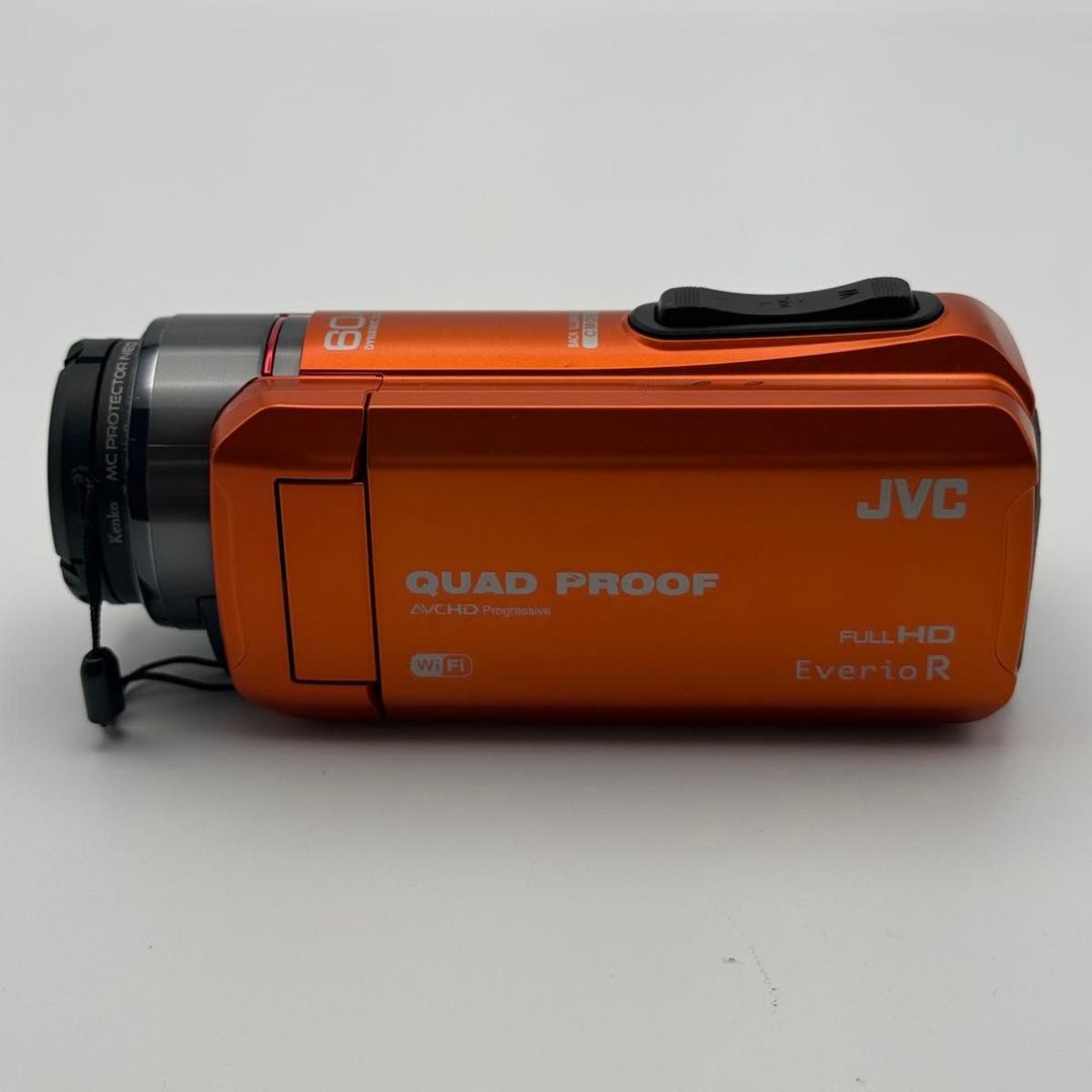 JVC EverioR GZ-RX600-D オレンジ　箱付き