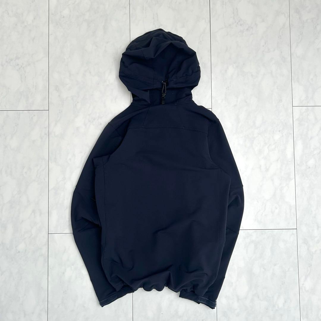 【人気モデル】Rab エクソダスジャケット　ソフトシェル　刺繍　アルパイン　L