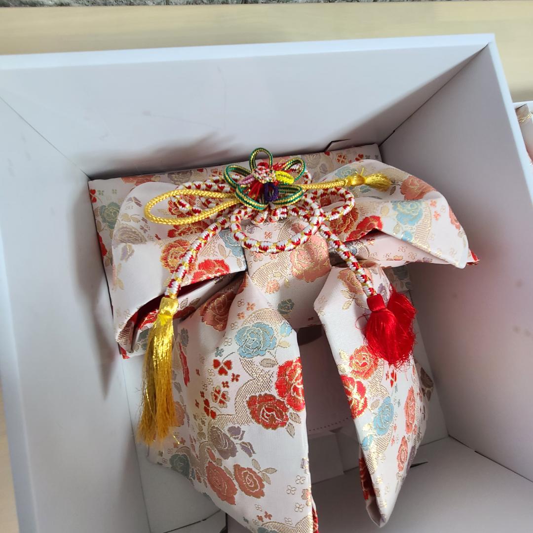 七五三帯 はこせこセット　7歳　ピンク系　8点セット