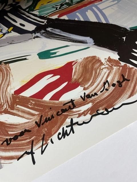 額装済/The Sower 1985（ロイ リキテンスタイン）/アートポスター