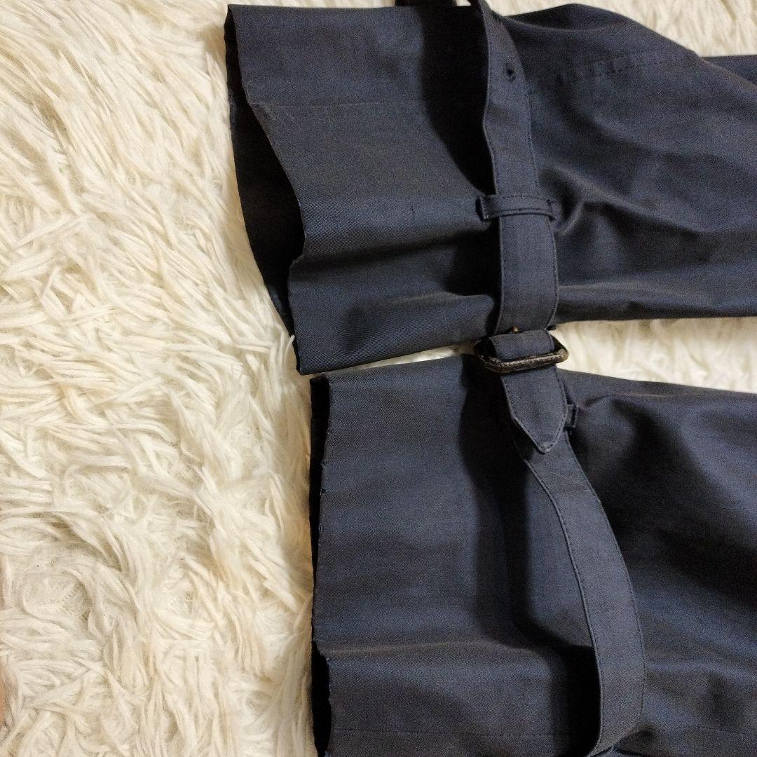 Aquascutum 大きいサイズ ダブルブレスト トレンチコート　ネイビー