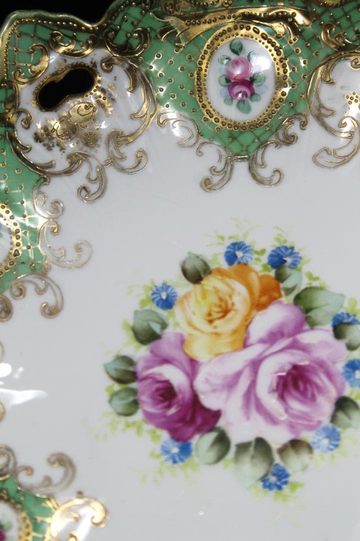 ◎希少　RC刻印　高級磁器　煌びやかなプレート　ノリタケ