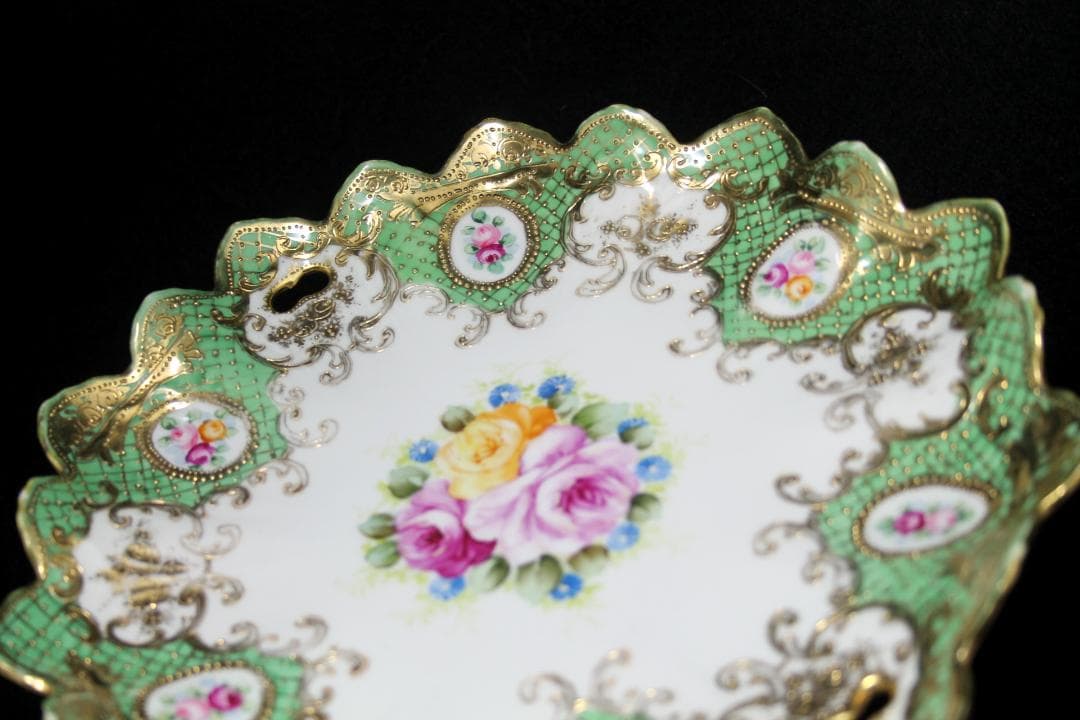 ◎希少　RC刻印　高級磁器　煌びやかなプレート　ノリタケ