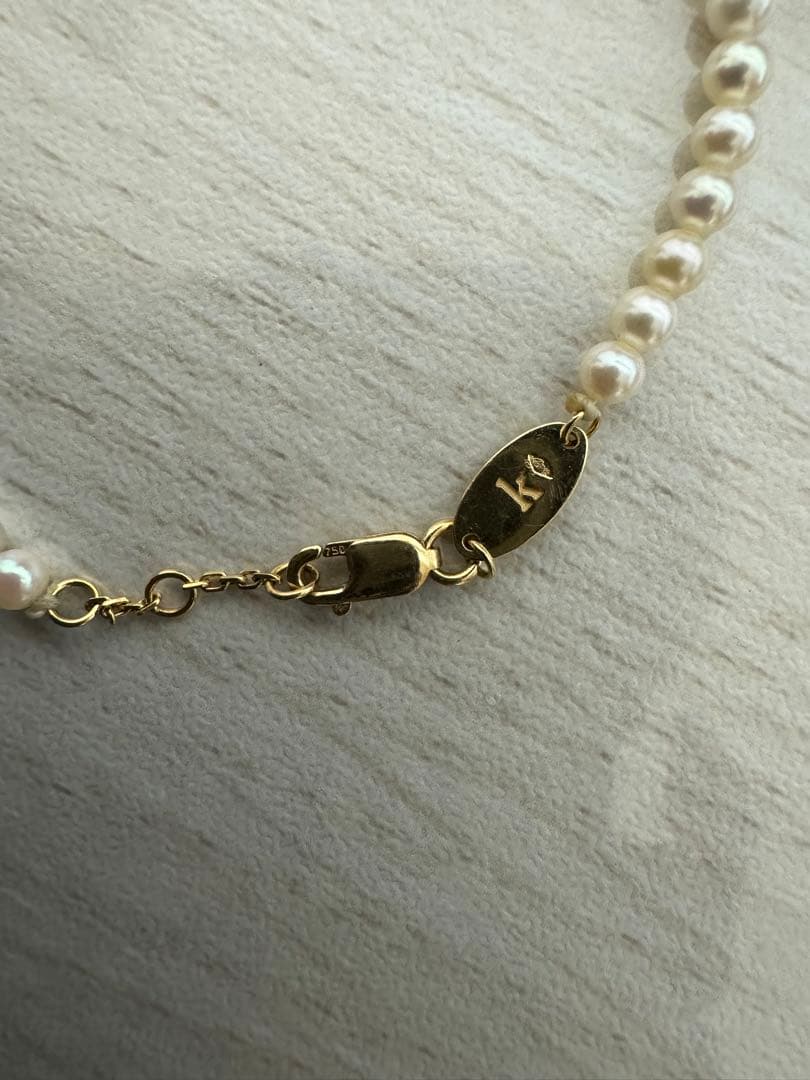 レッドライン　パール　ブレスレット