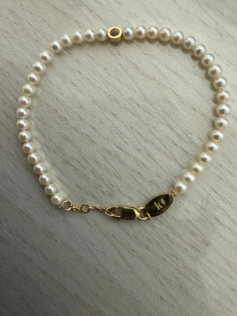 レッドライン　パール　ブレスレット