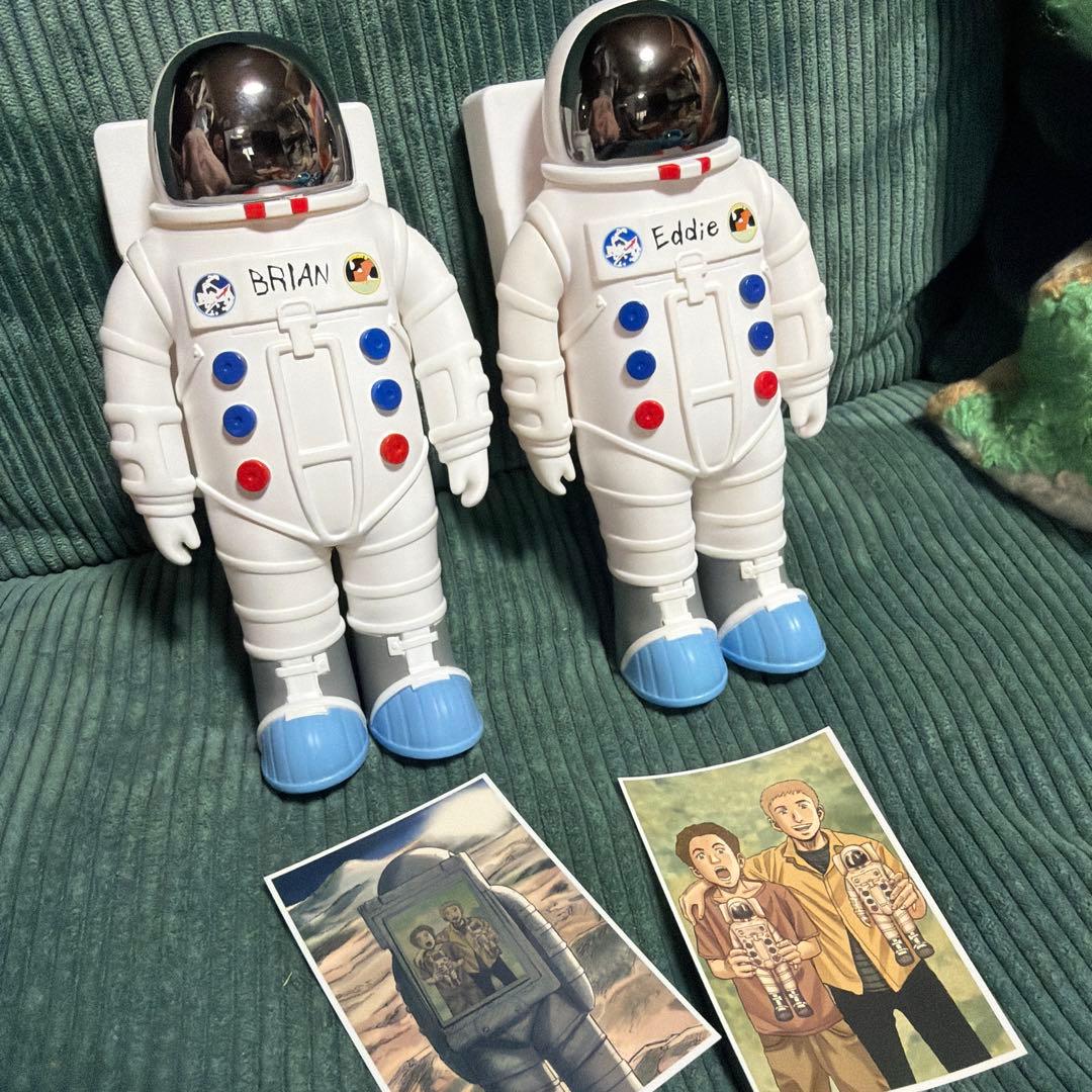 ひ*こ様 宇宙兄弟 復刻版エディ&ブライアン人形セット（箱無し）