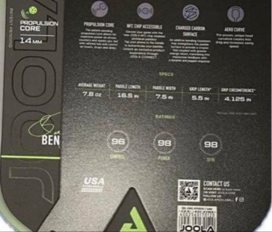 [本物]JOOLA HYPERION 3 BEN JOHNS ピックルボール