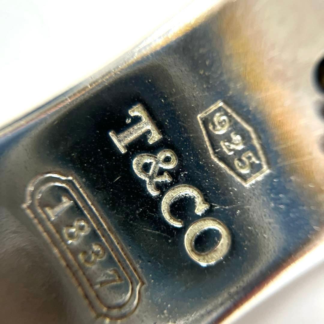 【正規品】ティファニー　1837 ドッグタグ ロゴ ネックレス シルバー925
