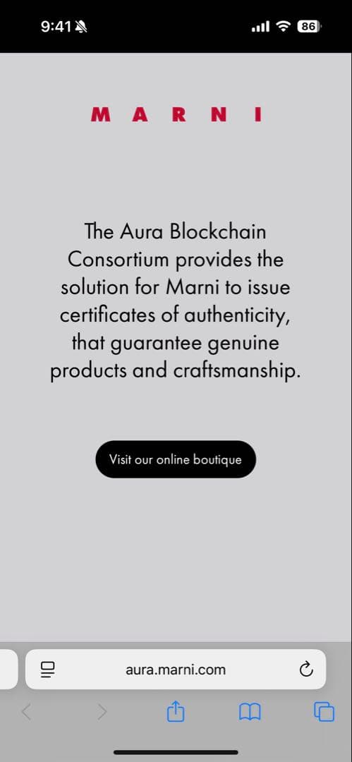 美品 MARNI MUSEO SOFT BAG NAVY×BLACK トート