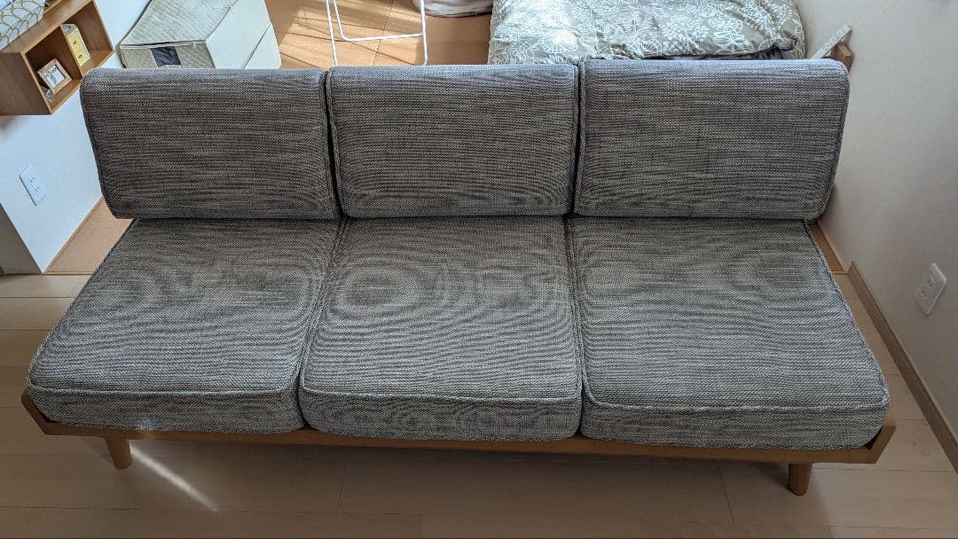 【Unico】アルベロ ソファ 3人掛け チークカラー