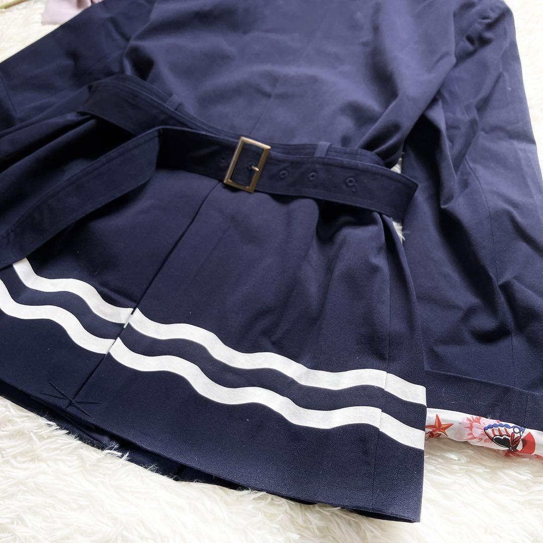 【未使用タグ付き！】Desigualデシグアル トレンチコート　XXLサイズ