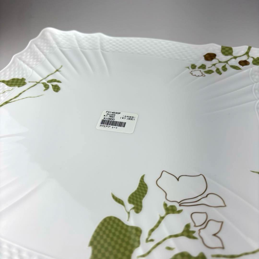 リチャードジノリ　フィオーリヴェルディ　スクエアプレート　6枚