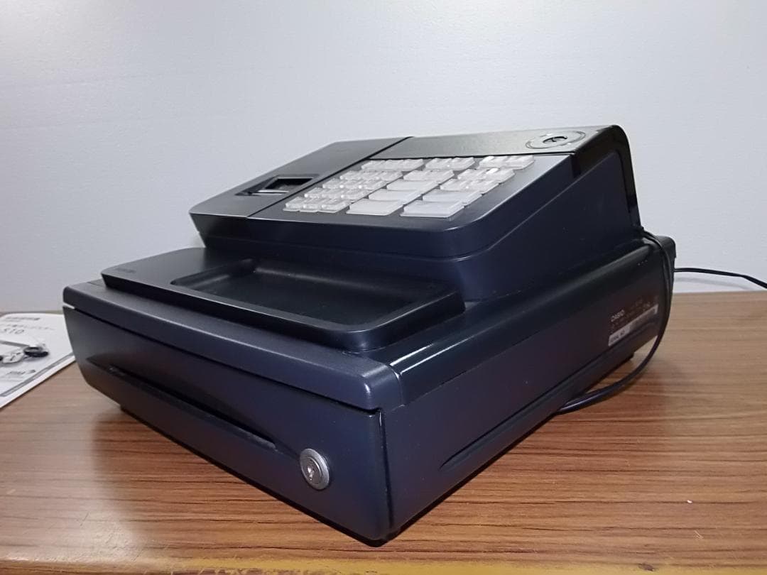 人気の黒箱付22簡単レジ 感熱紙58㍉カシオ SE-S10 レジスター 8部門