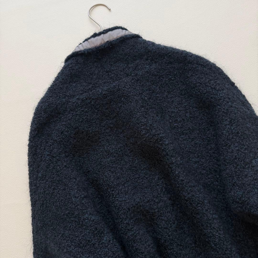 ファビアナフィリッピ　アルパカ混 ニットコート ガウン ベルト付き