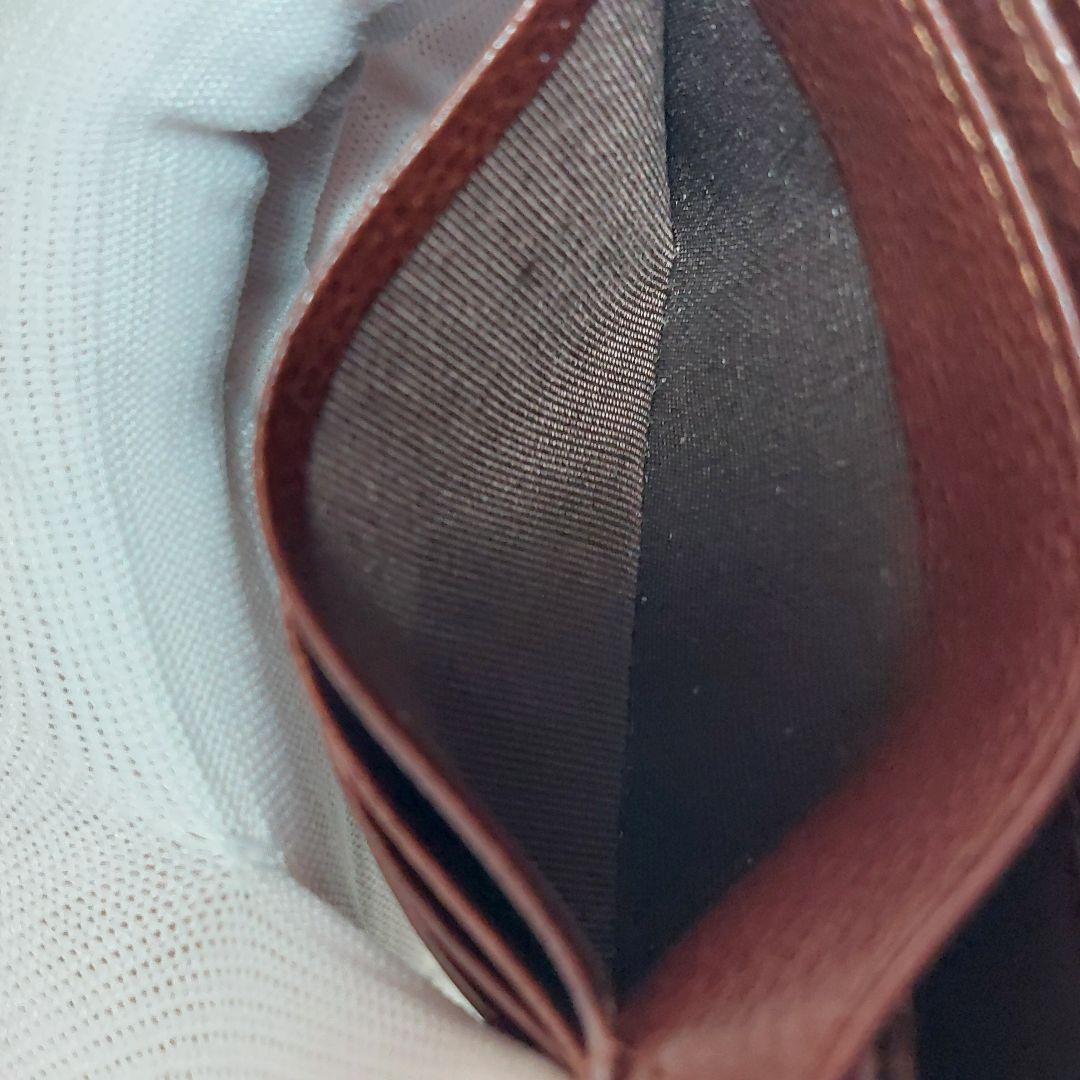 BURBERRY　バーバリー　折財布　ノバチェック　本革　ブラウン