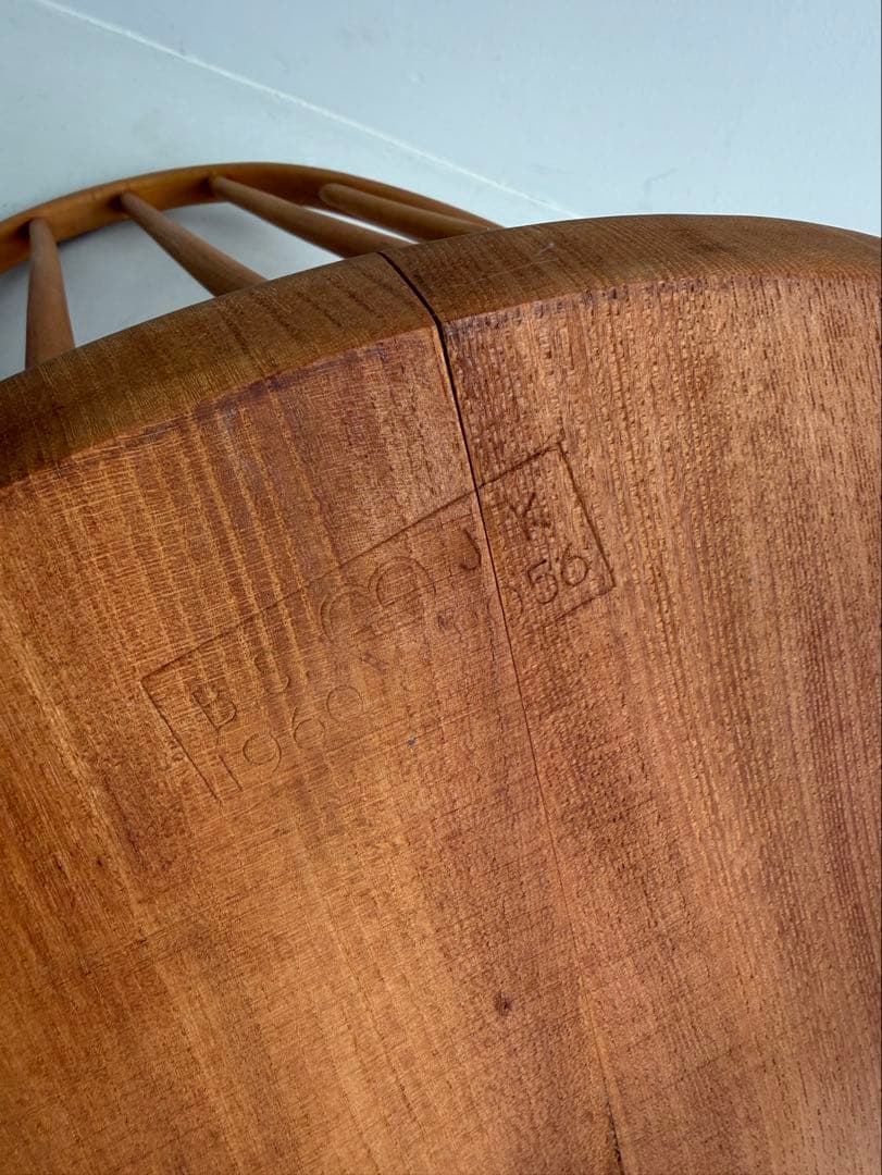 [Ｂ]希少オイル仕上げ　クエーカーチェア　ERCOL Quaker Chair