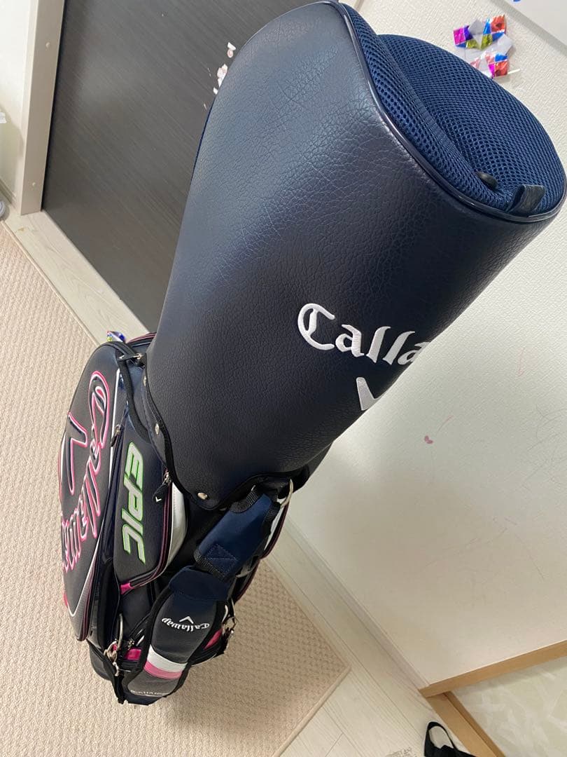 緊急値下げ！キャロウェイ　エピック　キャディバック　ネイビーピンク　ツアーモデル