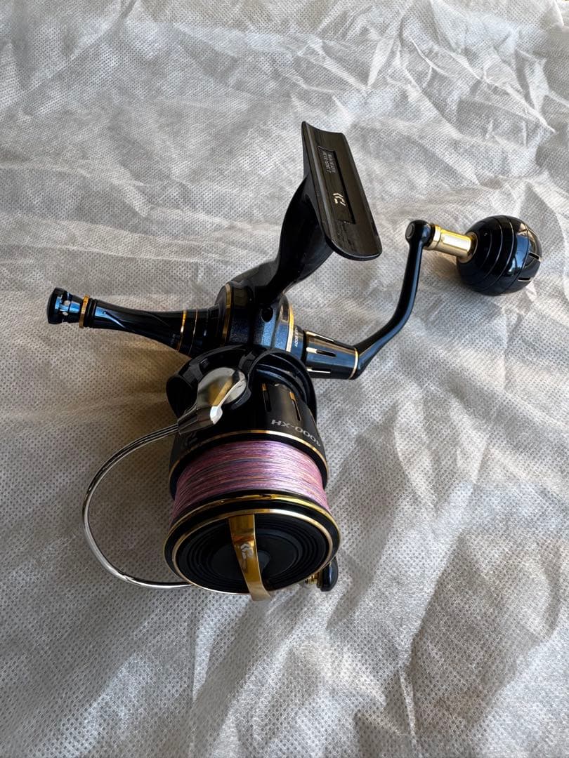 ※訳アリ　23ソルティガ4000XH +ゴメクサスリールスタンド