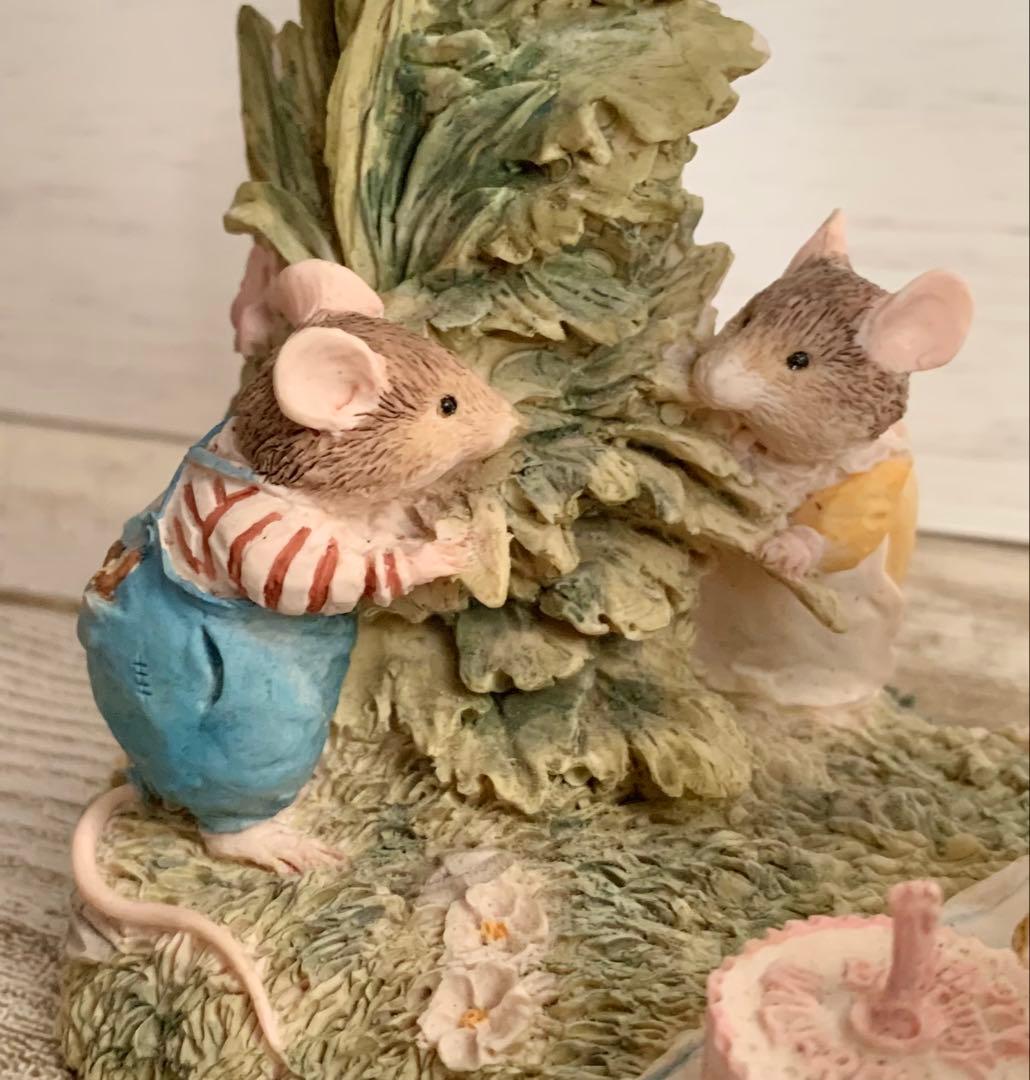 【希少】ブランブリーヘッジ 春 spring タブロー フィギュリン 置物