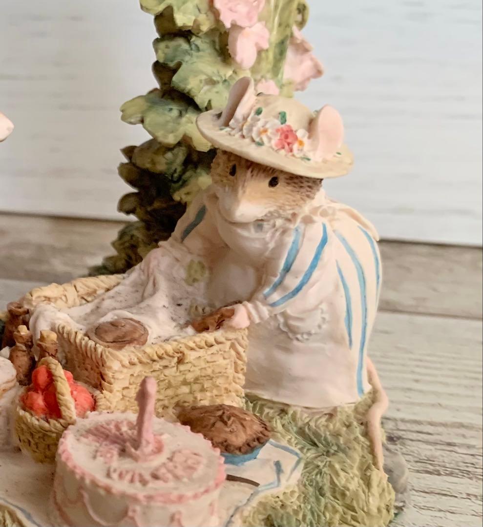 【希少】ブランブリーヘッジ 春 spring タブロー フィギュリン 置物