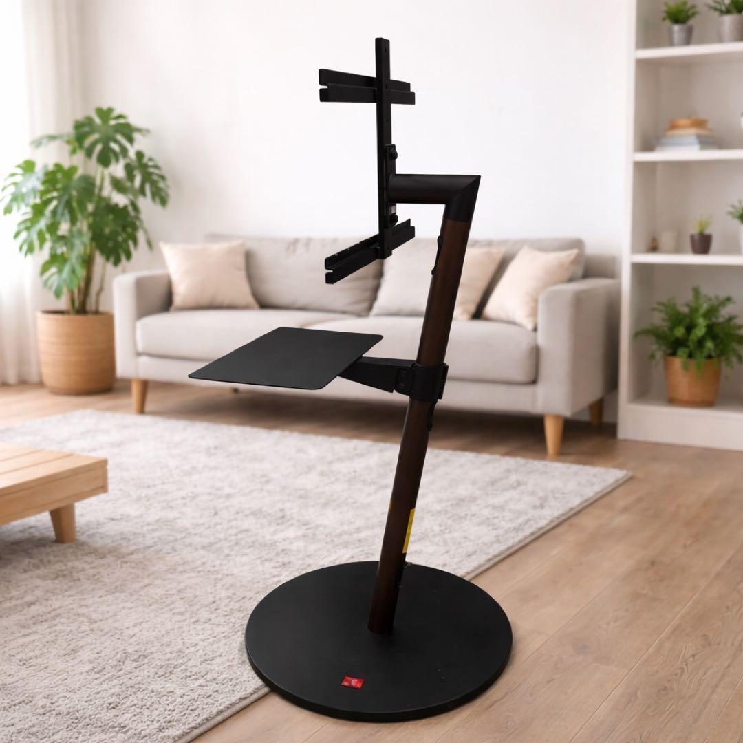 WALLインテリアテレビスタンドA2 ロータイプ 24～55v対応 テレビ台