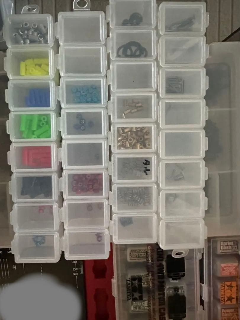 ミニ四駆パーツ収納ボックスセット