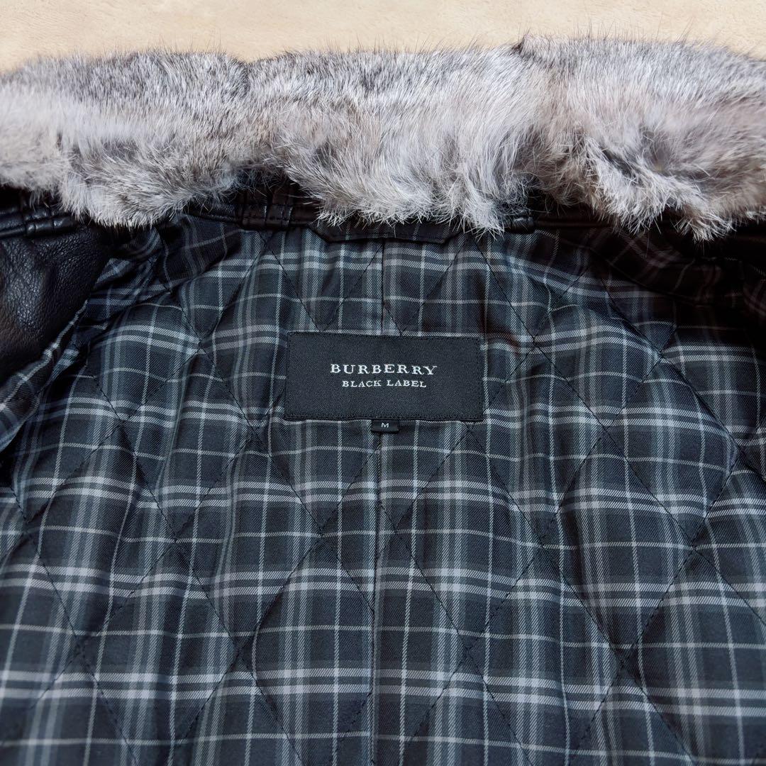 BURBERRY BLACK LABEL レザージャケット 革ジャン M