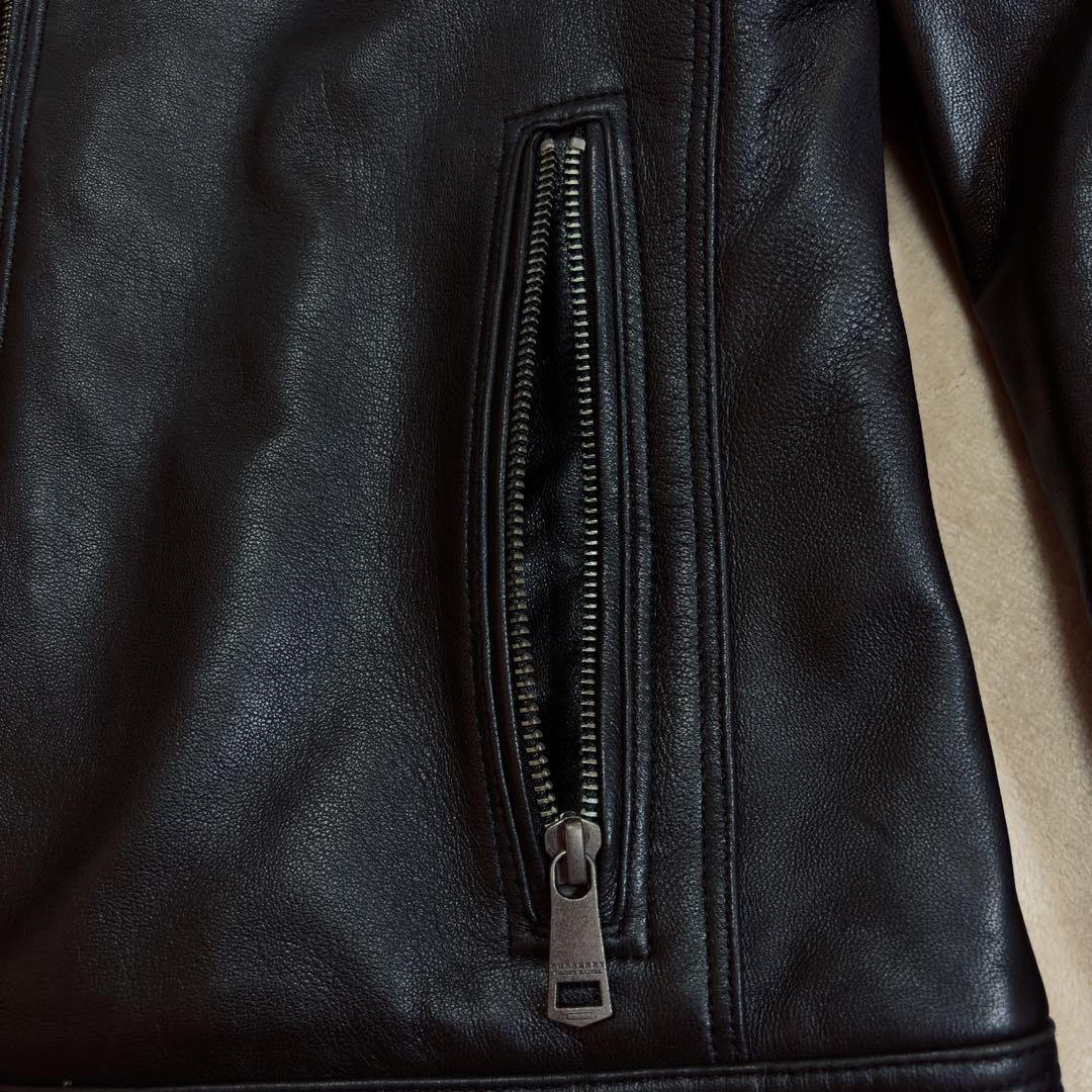 BURBERRY BLACK LABEL レザージャケット 革ジャン M