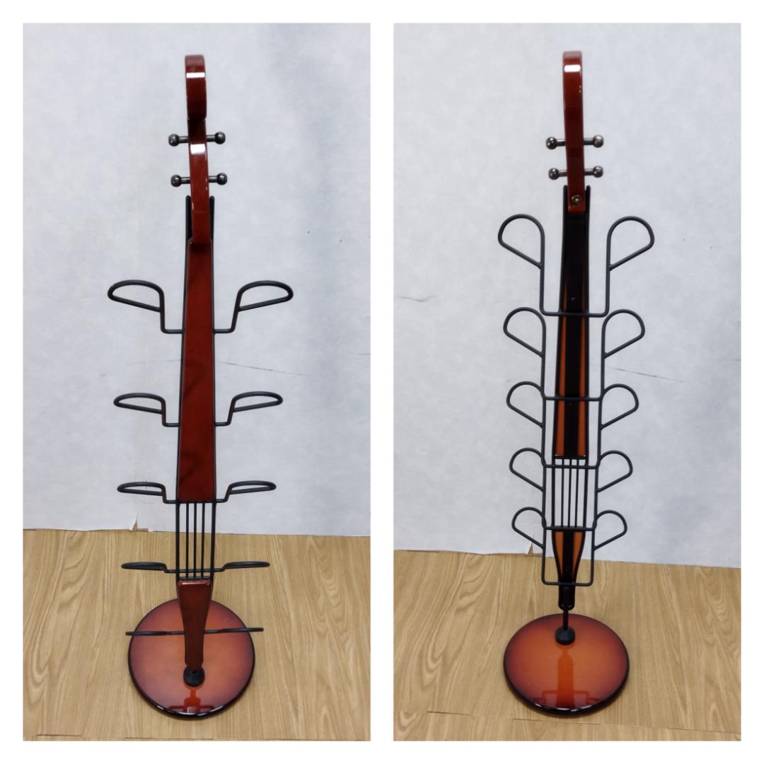 Y♢648 ヤマハ バイオリン型 スリッパラック