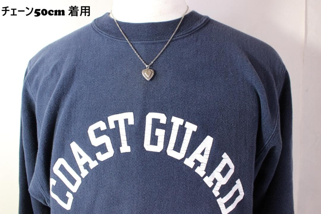 40s　スウィートハートジュエリー　WW2　シルバー チャーム　波　渦巻　唐草