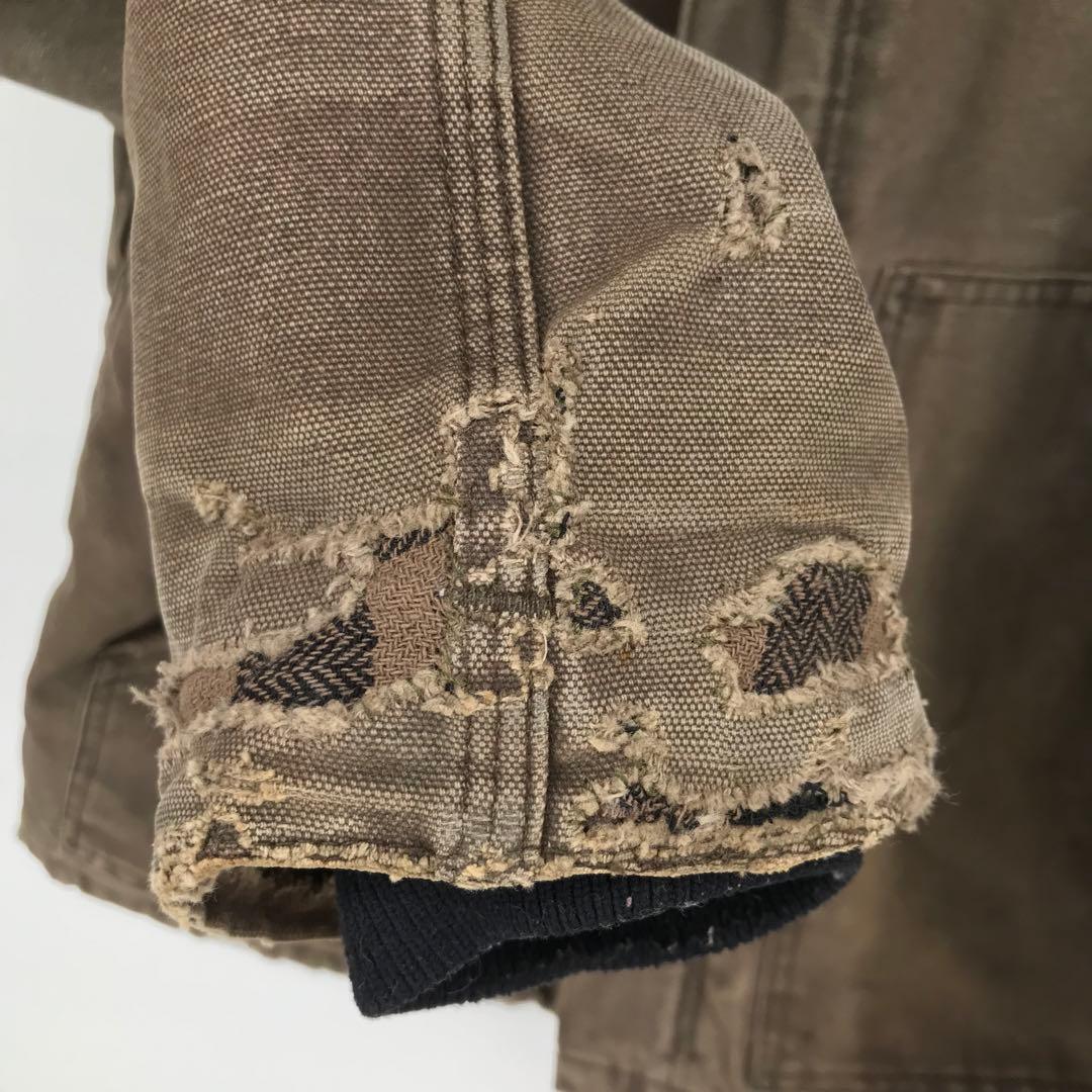 カーハート　トラディショナルジャケット　L　ブラウン　アメリカ製