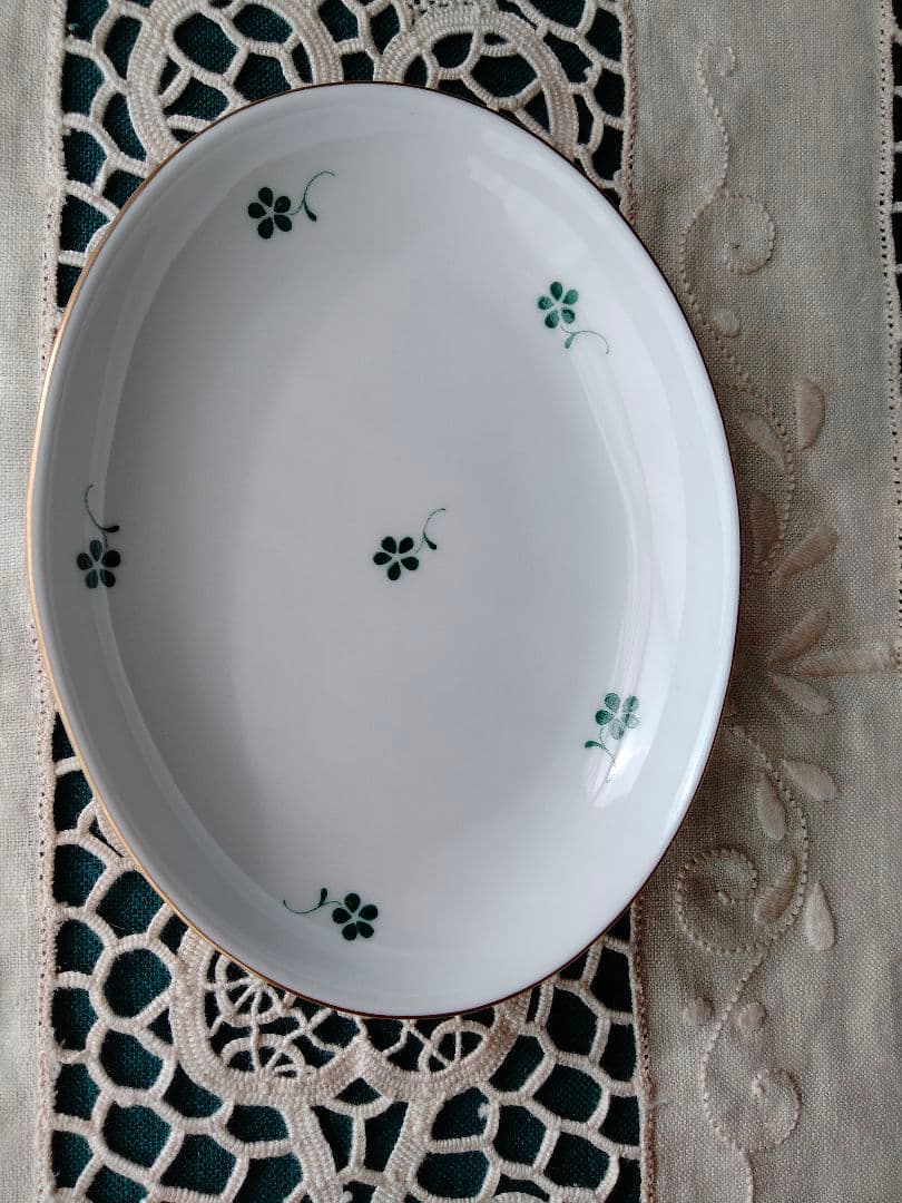 HEREND 小皿　楕円　ロスチャイルドバード