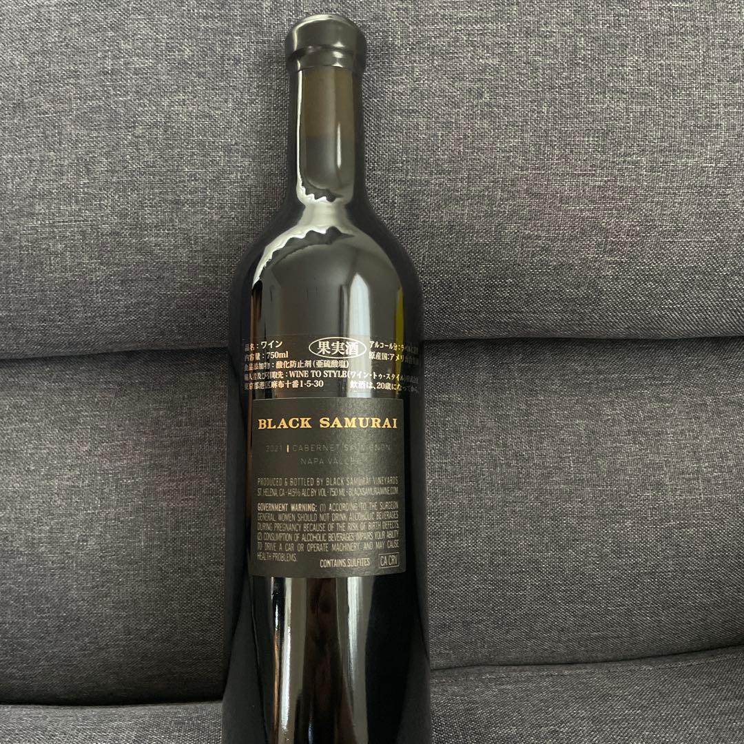 BLACK SAMURAI 2021 カベルネ・ソーヴィニヨン 750ml