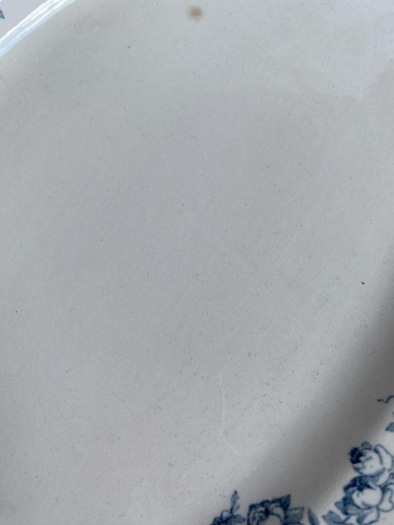 フランス アンティーク サルグミンヌ モーツァルト オーバル皿