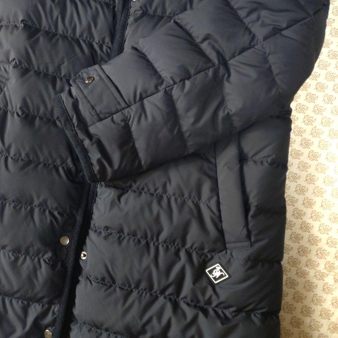 Dessin デッサン　ミュラーダウンミドルコート　ネイビー L　2way