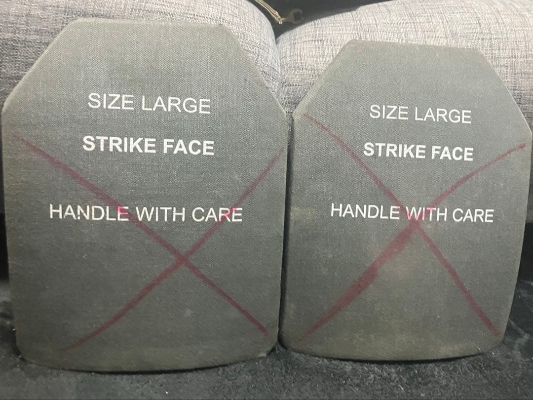 米軍実物 Ceradyne ESAPI/ストライクフェイス　プレート large