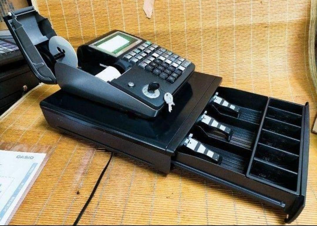 カシオレジスター　TE-300　フル設定無料　 送料無料人気機種　001003