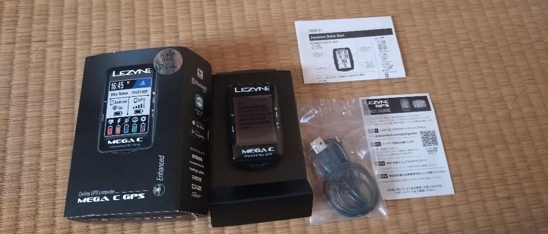 LEZYNE MEGA C GPS サイクルコンピューター