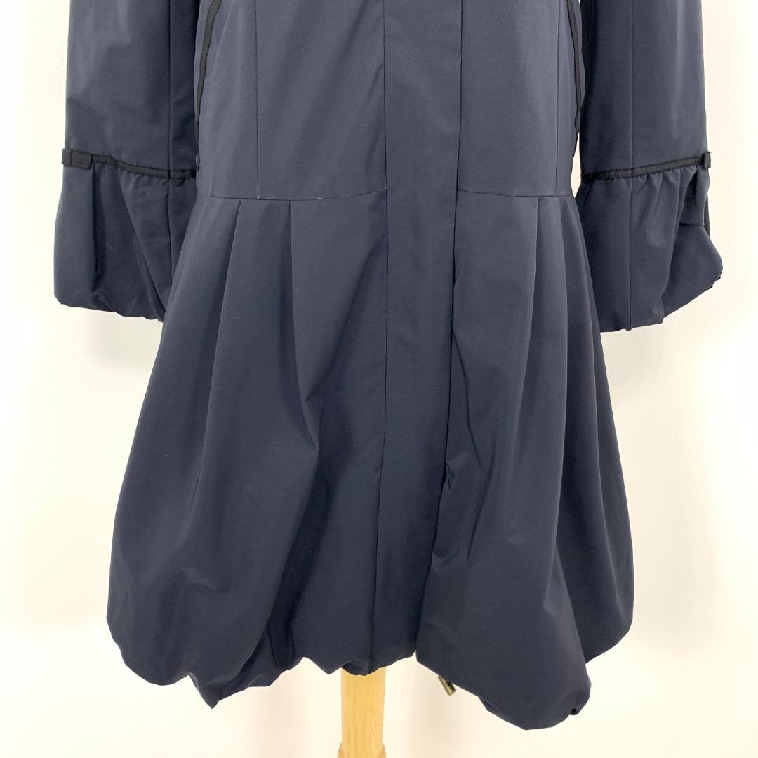 LA8068 TOCCA トッカ ステンカラーコート 濃紺 バルーン袖 2
