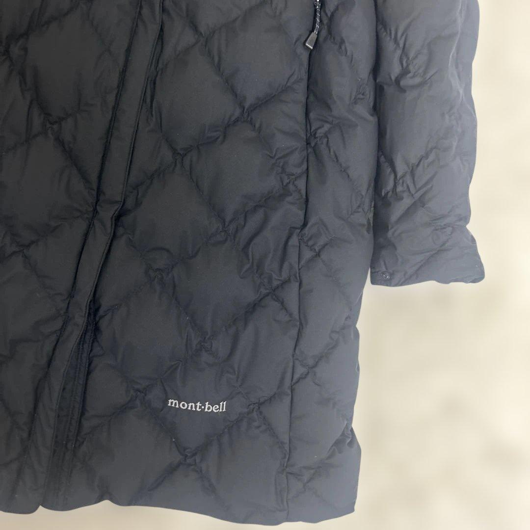 【極美品】モンベル U.Lトラベルダウンコート レディース Mサイズ 黒