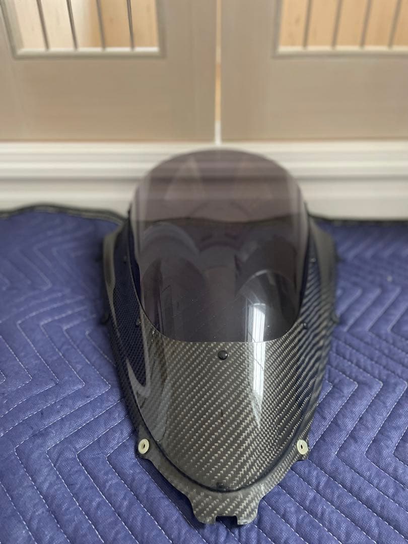 カワサキ　zx14r マジカルレーシング　カーボントリム　スクリーン