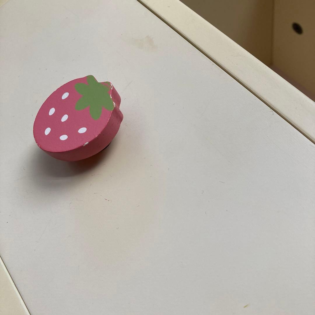 マザーガーデン　棚　シェルフ　ベッドサイドチェスト　木製家具　うさもも　野いちご