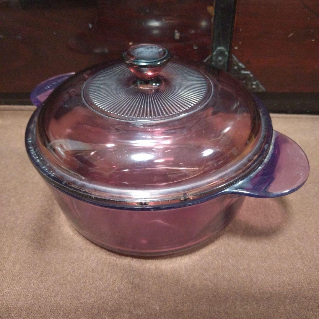 【PYROCERAMO刻印】ヴィンテージU.S.A.　コーニング　パイレックス